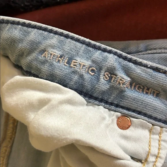 American Eagle Light Blue Airflex Jeans - Picture 3 of 5
